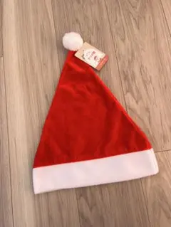 新品未使用！サンタ帽　頭周り56㎝