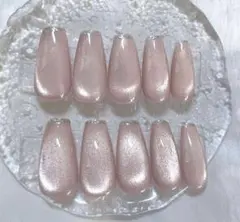 即購入OK！マグネットネイル❤︎ラメラインネイル❤︎フレンチネイル❤︎ワンホンネイル❤︎