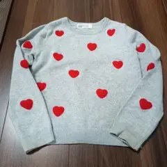 H&M ハート柄 セーター 110cm