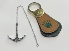 ROLEX 付属品　イカリ　キーホルダー　セット