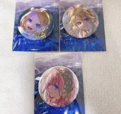 ストリートライト ネギシャワーP KAITO MEIKO 缶バッジセット