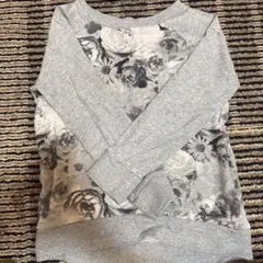 GapKids 花柄トレーナー S (6-7)
