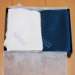 バーニーズニューヨーク　ミニタオル タオルハンカチ 2枚 箱入り