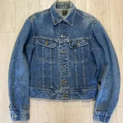 60's Lee 101-J デニムジャケット 濃紺 USA製
