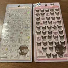 シナモロール クロミ　ボンボンドロップ ミニシール2セット　正規品