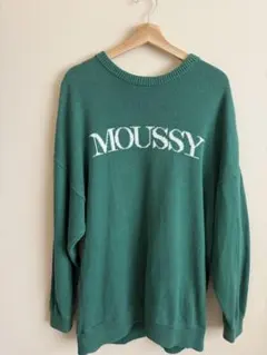 MOUSSY 長袖ニットセーター FREE
