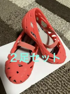 ２足セット　ミニメリッサ　希少　サンダル　　美品　女の子用靴　フォーマル