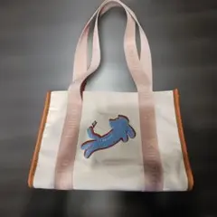 ツモリチサトキャリー　 トートバッグ　キラネコのサムネイル