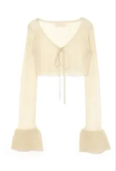ANDMARY - Lotta frill set tops ivory - メルカリ