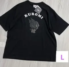 クロミちゃん♡ラインストーンTシャツ　ブラック ギャルのサムネイル