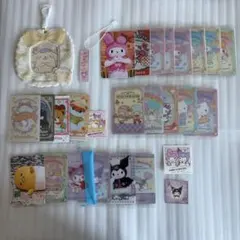 サンリオ Sanrio サンリオキャラクターズ カード シール グッズセット