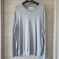 GLOBAL WORK　グレーニット　メンズ　Lサイズ