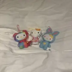 ハローキティ ぬいぐるみ・マスコット 3体セット