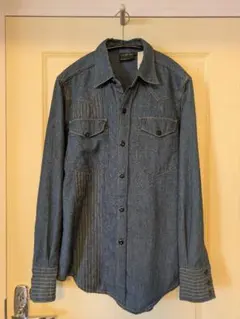 Levi's Red　バックペイントデニムシャツ　希少　Sサイズのサムネイル