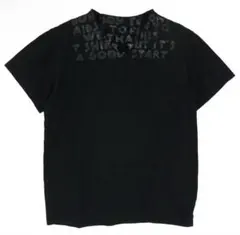 ロゴプリント クルーネック Tシャツ ブラックのサムネイル