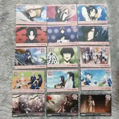 続 刀剣乱舞 花丸 まねきねこ コラボ コースター 非売品 まとめ売り 15点