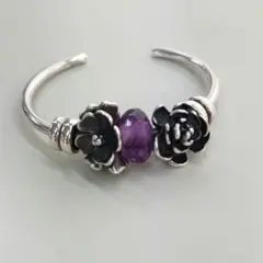 meeさま専用 シルバー バングルとスペーサー