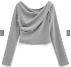 GRL ドレープカシュクールトップス[dk1261]