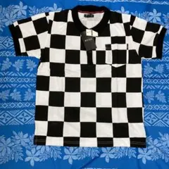 【新品タグ付】ブラック＆ホワイトポロシャツ