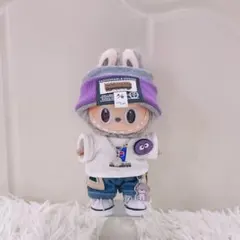 即納★ラブブ labubu 17cm 着せ替え ぬい服 7点セット