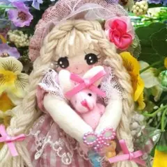 みえりん♥様 ハンドメイド ドールチャーム バッグチャーム お人形
