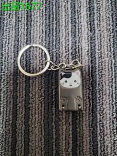 No.1677[新品]キーホルダー 猫デザイン 折りたたみ爪切り 携帯用のサムネイル