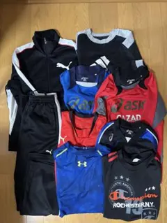 PUMA,ASICS,ADIDAS130,140,150等9点セットまとめ売り