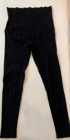 【ユニクロ UNIQLO】マタニティスパッツ レギンス ブラック