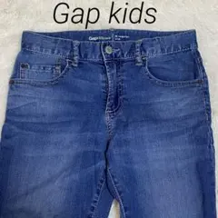 Gap kids✨150 ストレートデニム　ブルージーンズ　サイドサイズ調整付き