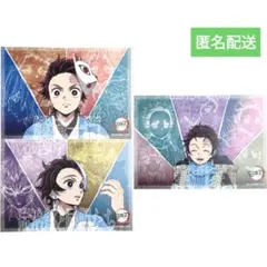 鬼滅の刃ufotablecafeコラボカフェランチョンマット 炭治郎、義勇他3点