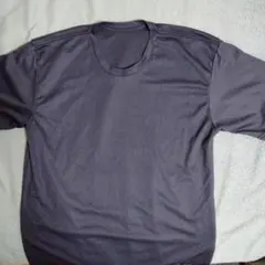 ダークブルークルーネック半袖L