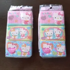 ハローキティ ポケットティッシュ　レトロ‼️ 2パック❗️