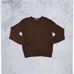 あ*ー様 POLO Ralph Lauren ブラウン Vネック セーター ブラ