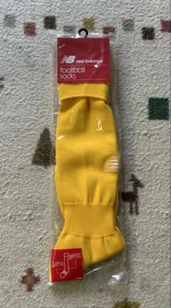 New Balance フットボールソックス L イエロー　25cm~27cm