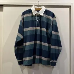 montbell オールドモンベル 90's ラガーシャツ ウイックロンニット