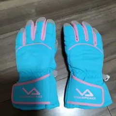 VISIONPEAKS ウィンタースポーツグローブ 水色　110cm