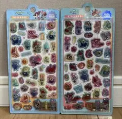ズートピア2 シール 2枚 まとめ ディズニー ぷっくり 海外正規品