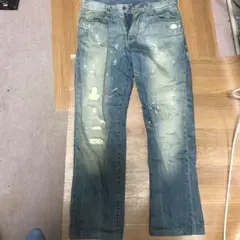 ダメージデニム ジーンズ