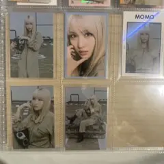 TWICE MOMO トレカ　WORLD IN A DAY 5枚