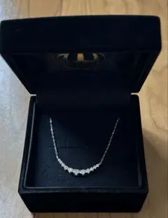 プラチナ　ダイヤ　ネックレス