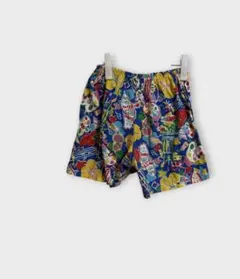 80s KEN DONE ヴィンテージ 総柄ショートパンツ マルチカラー　AU製のサムネイル