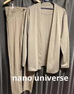 nano universe 베이지 긴 소매 가디건 바지 설정