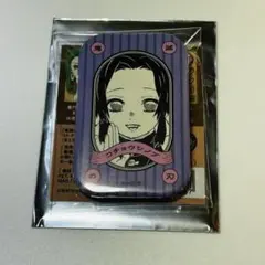 鬼滅の刃　スクエア缶バッジコレクション　胡蝶しのぶ　原作絵