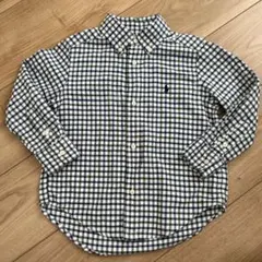 ラルフローレン　チェック　シャツ　長袖　95 3/3T