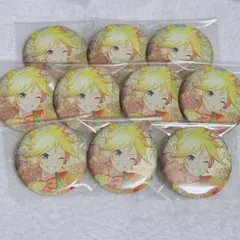 鏡音レン プロセカ グリッター 缶バッジ 10個