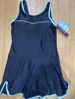 女の子用ネイビー水着 160サイズ