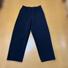 ユニクロ:C スウェットワイドパンツ ブラックLサイズ【丈長め】