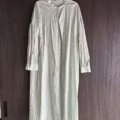 TODAYFUL ストライプ ロングシャツワンピース 36 - メルカリ