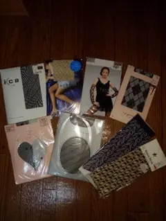 8点セット(パンスト6足＆ハイソックス2足)