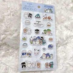 しろたん × はぴだんぶい ぷくっとシール サンリオ シール